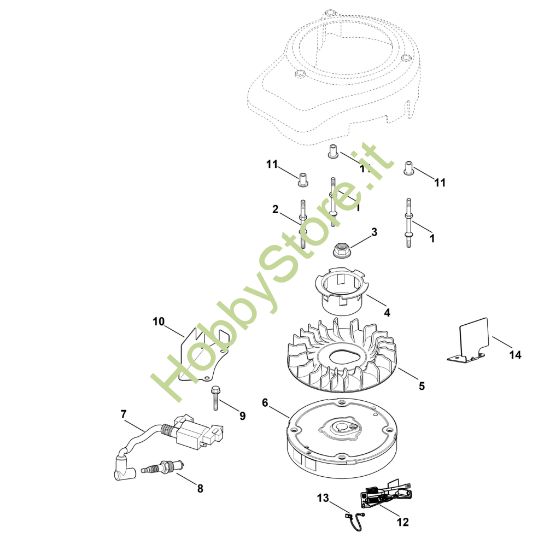 Picture of I - Impianto di accesione HD775 (HD775-3027)